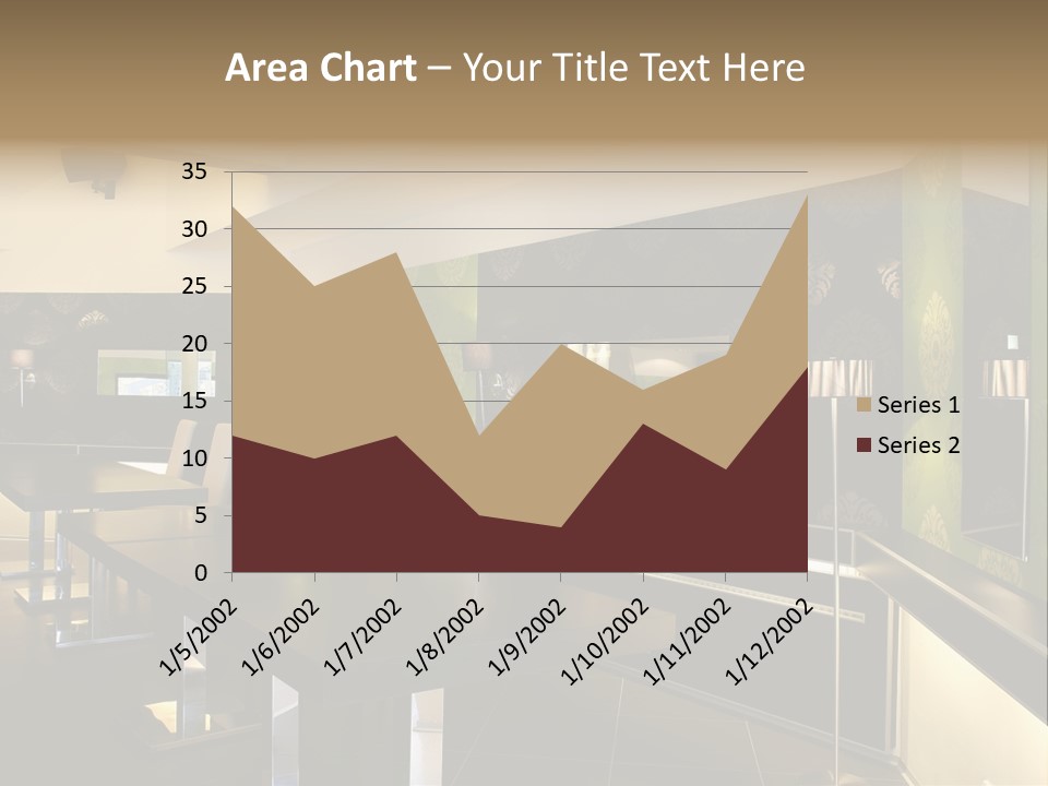 A Conference Room With A Long Table And Chairs PowerPoint Template
