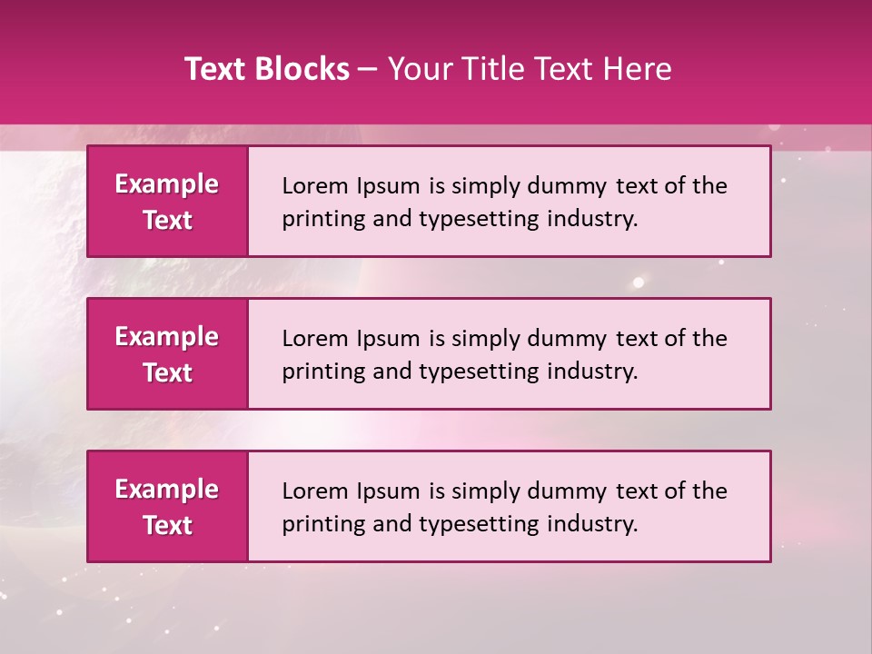 Universe PowerPoint Template