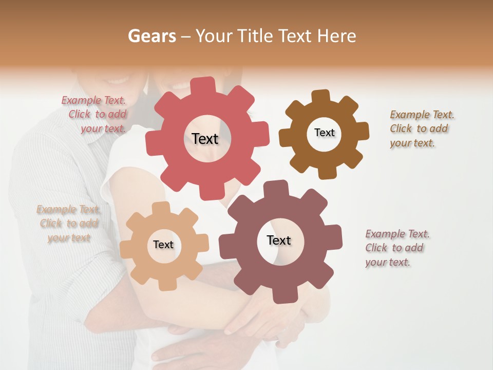 Cat Staring At A Mouse Coming Out Of Her Hole PowerPoint Template