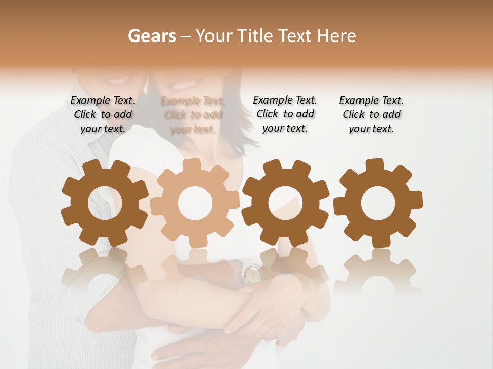 Cat Staring At A Mouse Coming Out Of Her Hole PowerPoint Template