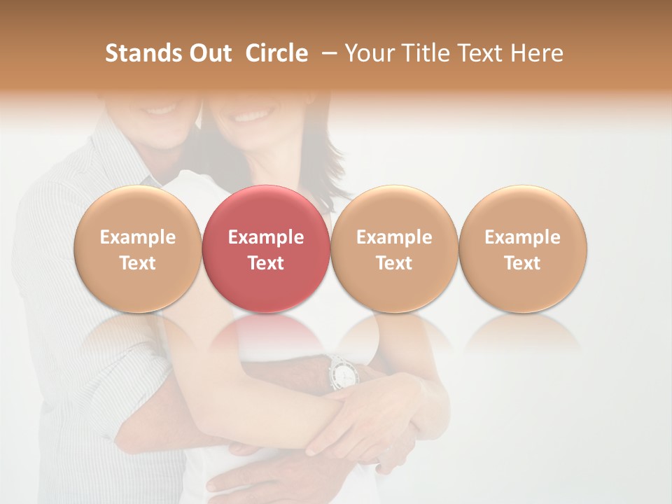 Cat Staring At A Mouse Coming Out Of Her Hole PowerPoint Template