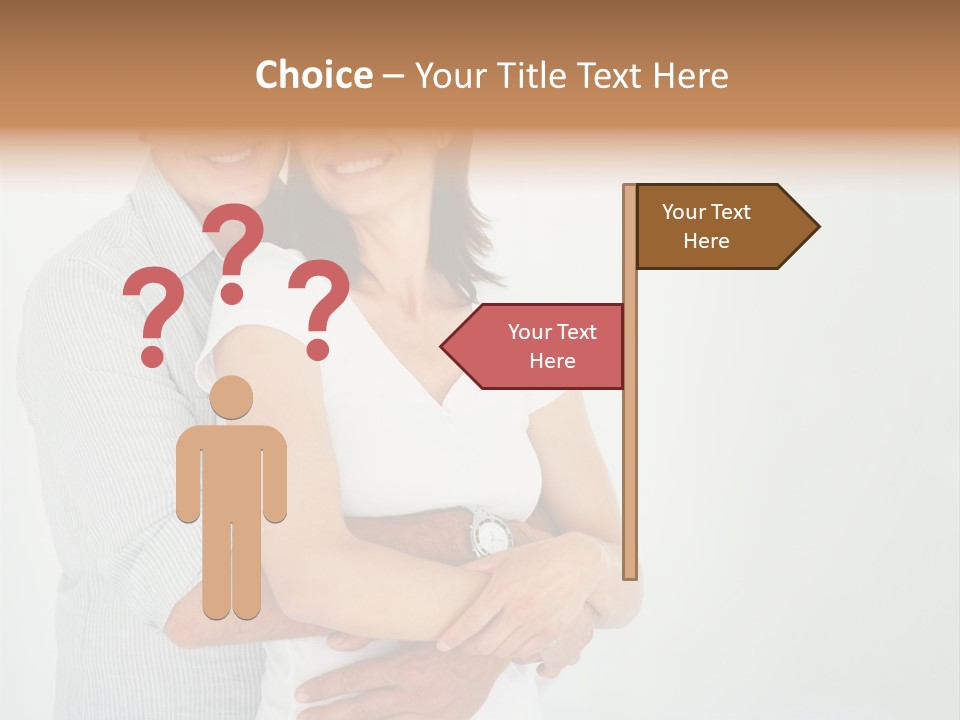 Cat Staring At A Mouse Coming Out Of Her Hole PowerPoint Template