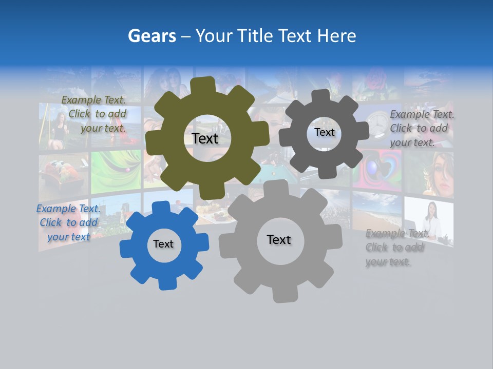 Television Production Technology Concept PowerPoint Template