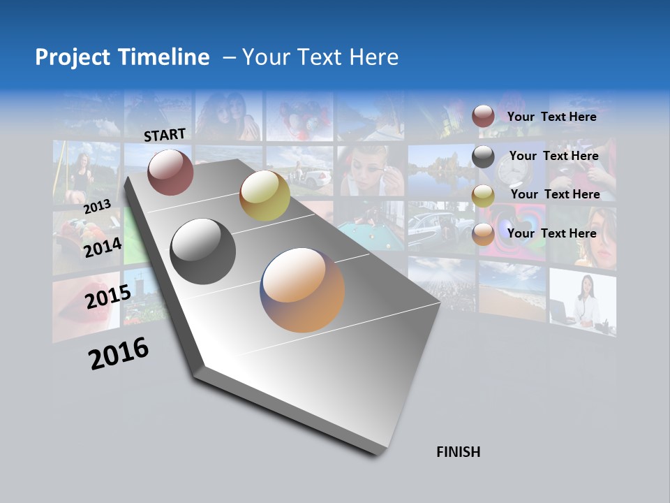 Television Production Technology Concept PowerPoint Template