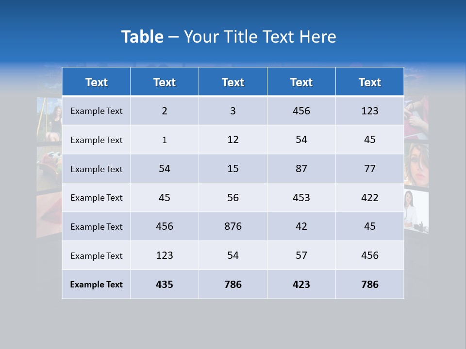 Television Production Technology Concept PowerPoint Template