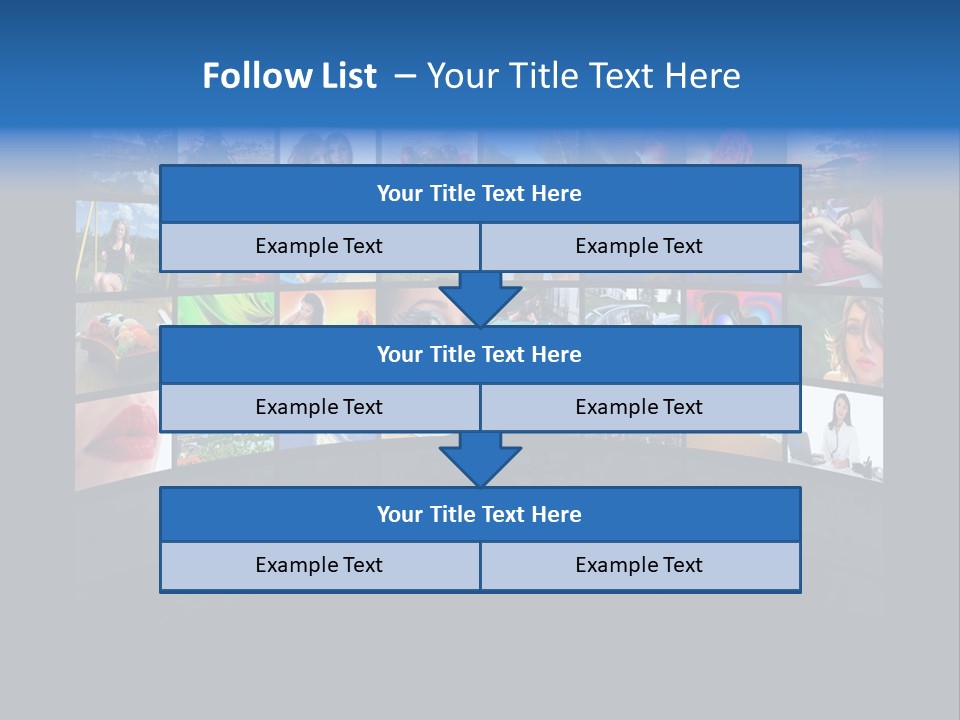 Television Production Technology Concept PowerPoint Template
