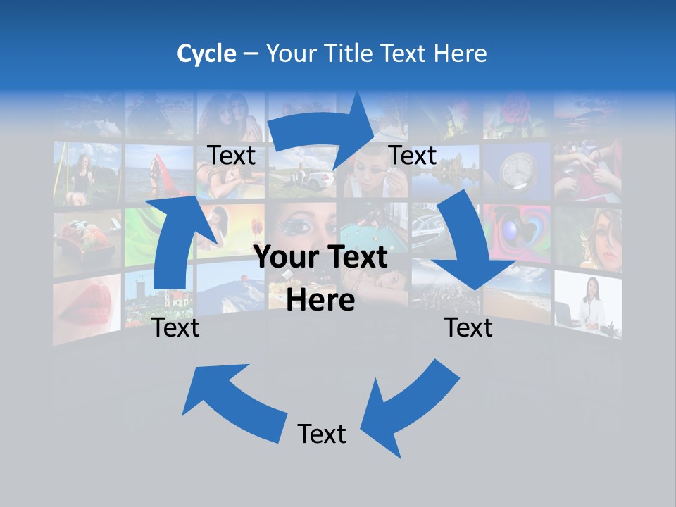 Television Production Technology Concept PowerPoint Template