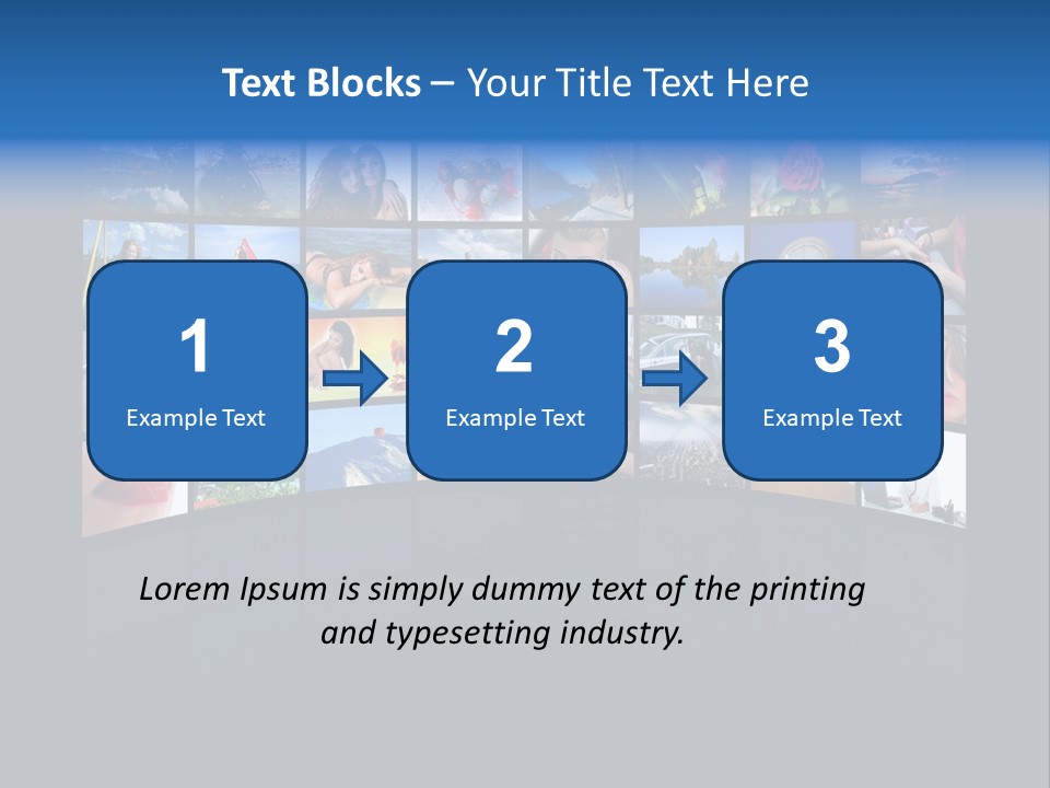 Television Production Technology Concept PowerPoint Template