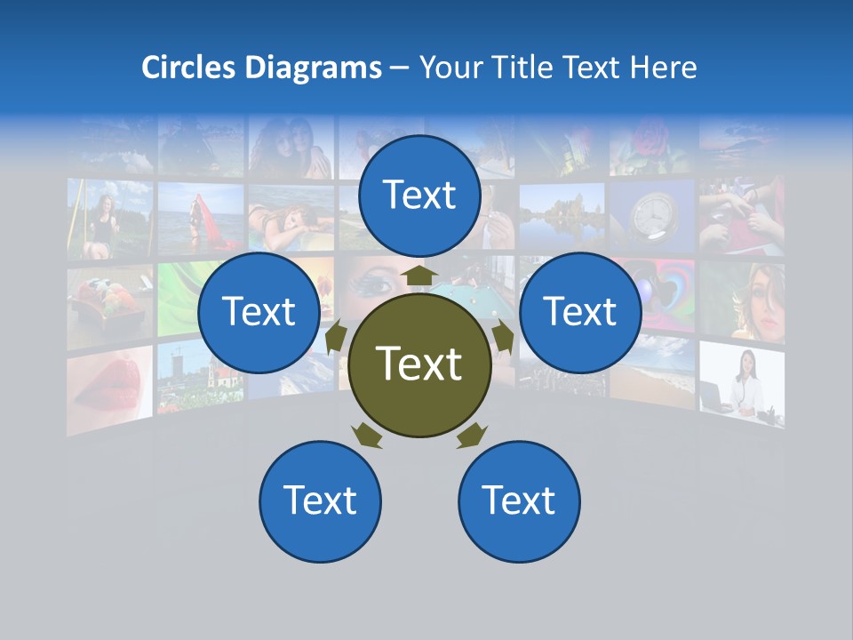 Television Production Technology Concept PowerPoint Template