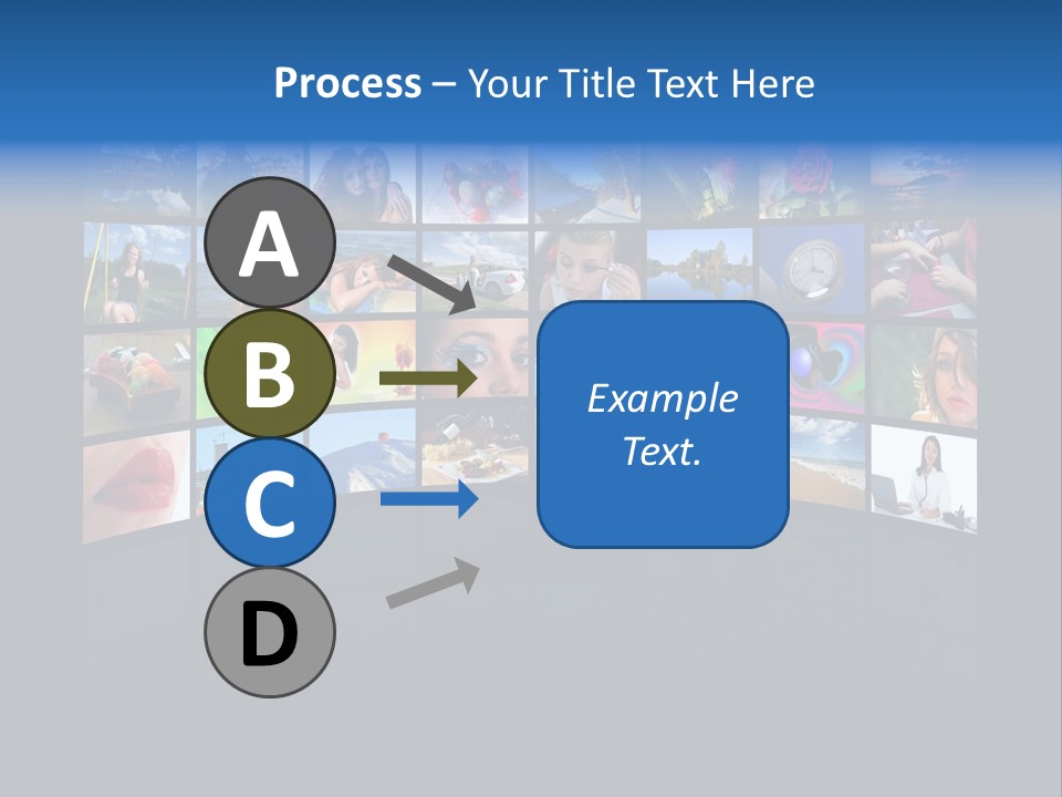 Television Production Technology Concept PowerPoint Template