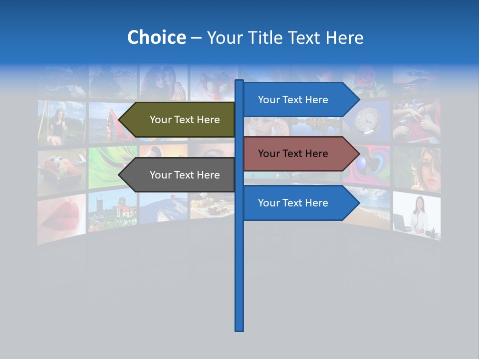 Television Production Technology Concept PowerPoint Template