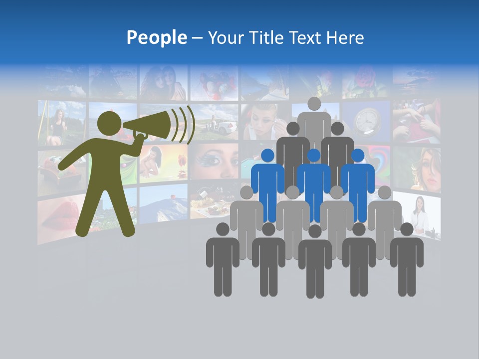 Television Production Technology Concept PowerPoint Template