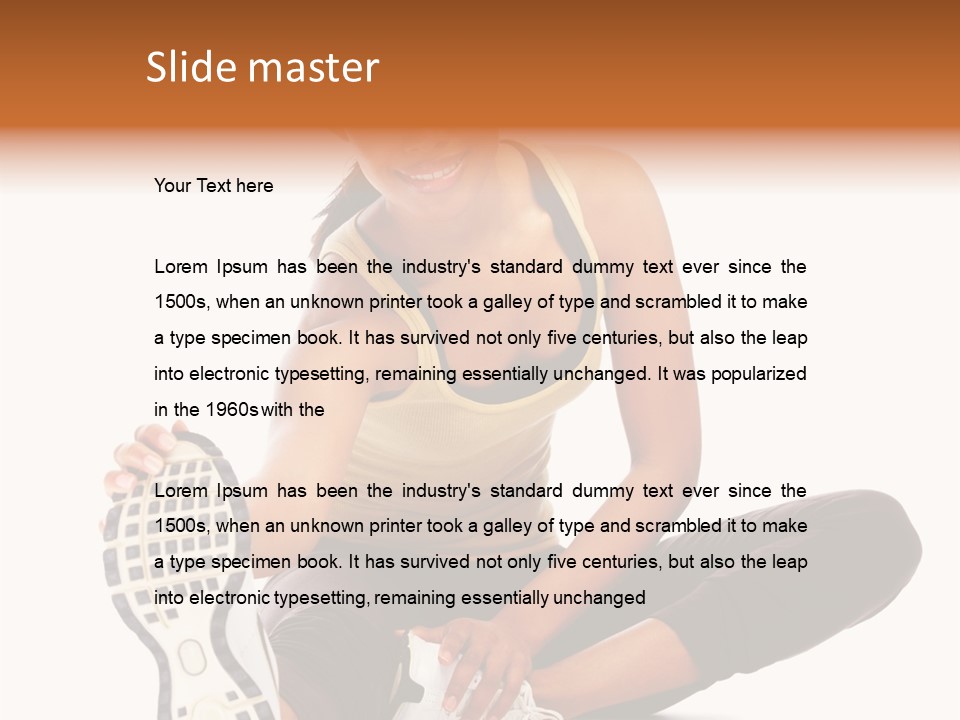 Water Drop Shine PowerPoint Template