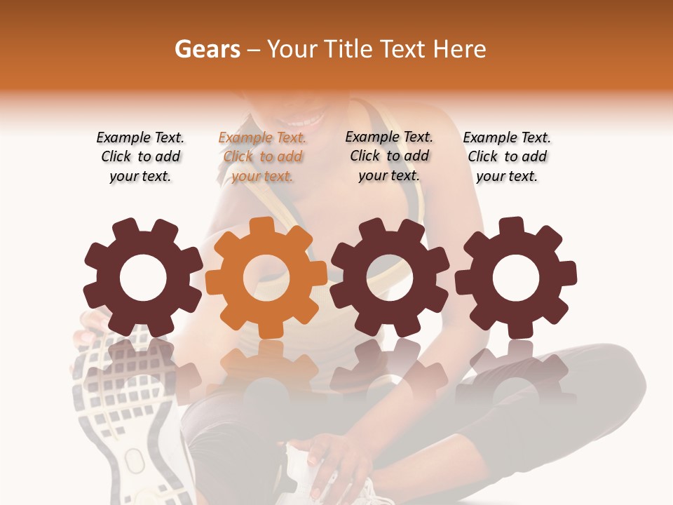 Water Drop Shine PowerPoint Template