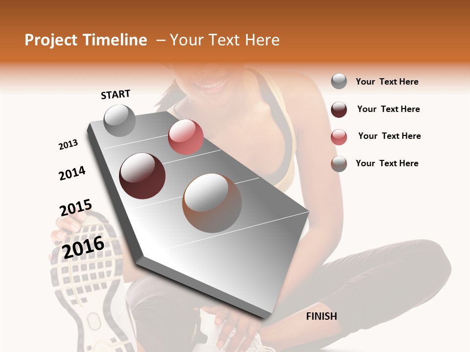 Water Drop Shine PowerPoint Template