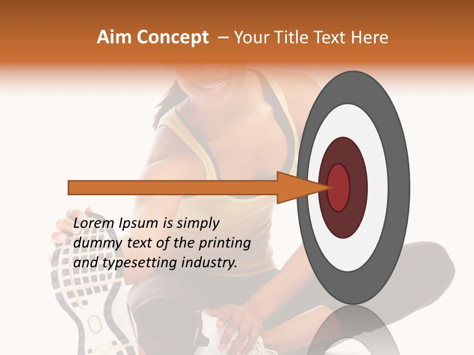 Water Drop Shine PowerPoint Template