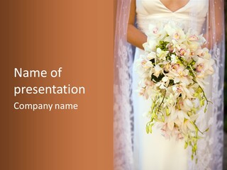 Bridal Bouquet PowerPoint Template