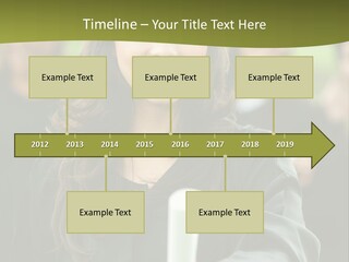 Female Graduation Portrait Smiling And Showing Her Diploma PowerPoint Template