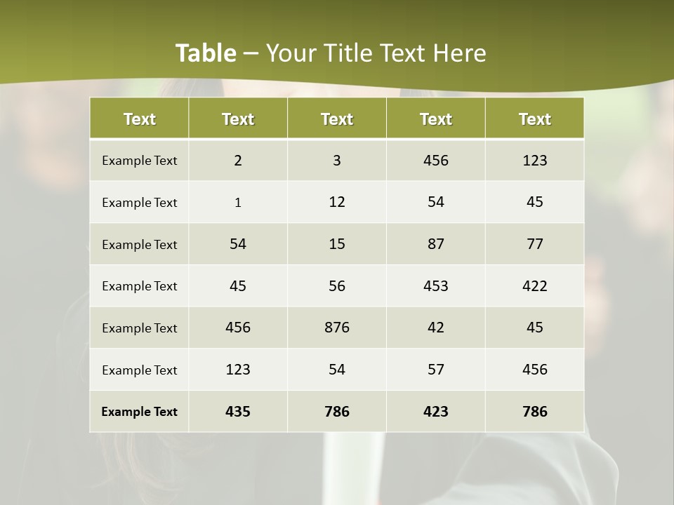 Female Graduation Portrait Smiling And Showing Her Diploma PowerPoint Template