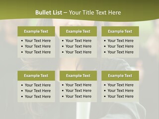 Female Graduation Portrait Smiling And Showing Her Diploma PowerPoint Template