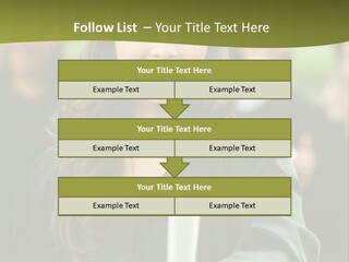 Female Graduation Portrait Smiling And Showing Her Diploma PowerPoint Template