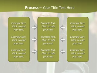 Female Graduation Portrait Smiling And Showing Her Diploma PowerPoint Template