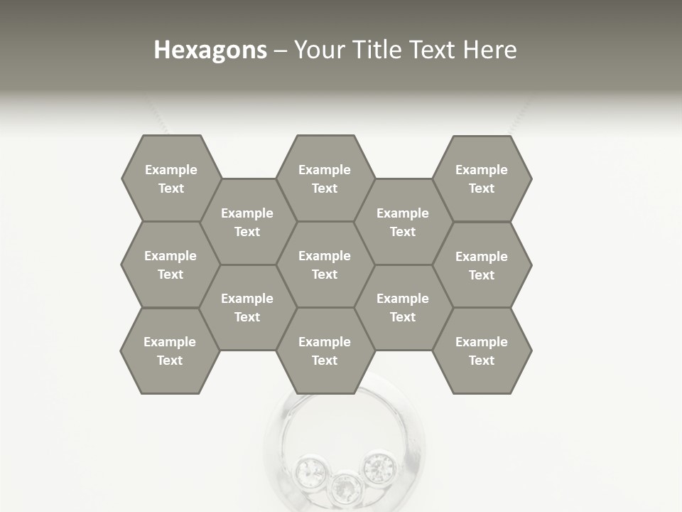 Sterling Silver Necklace PowerPoint Template