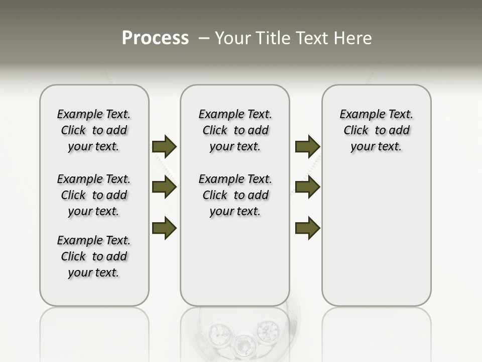 Sterling Silver Necklace PowerPoint Template