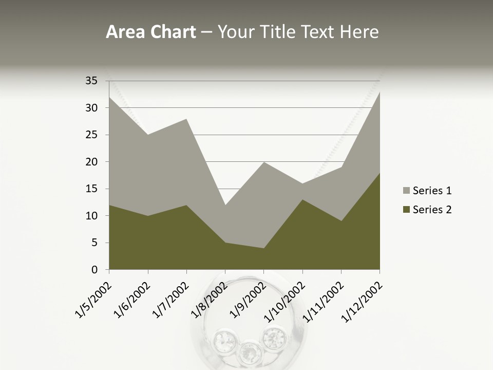 Sterling Silver Necklace PowerPoint Template