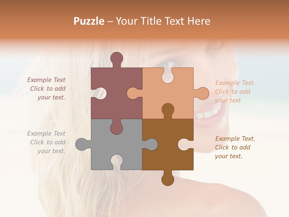 Nurse Assisting Patient Undergoing Mammogram PowerPoint Template