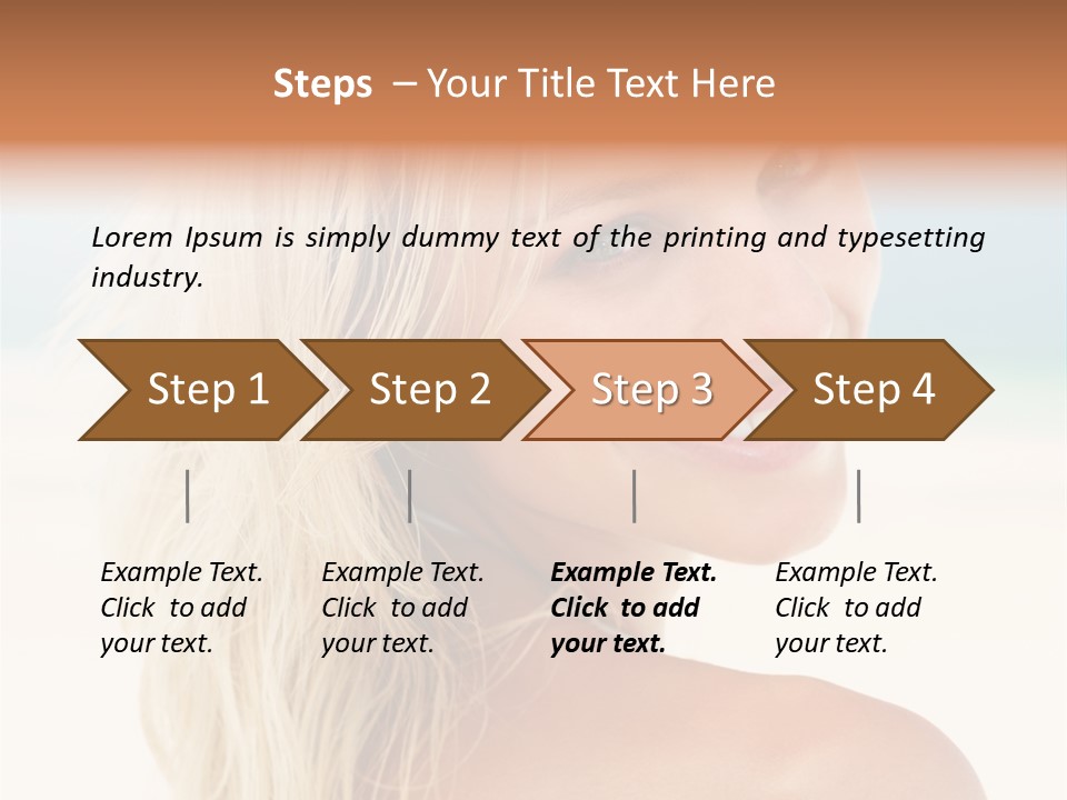 Nurse Assisting Patient Undergoing Mammogram PowerPoint Template