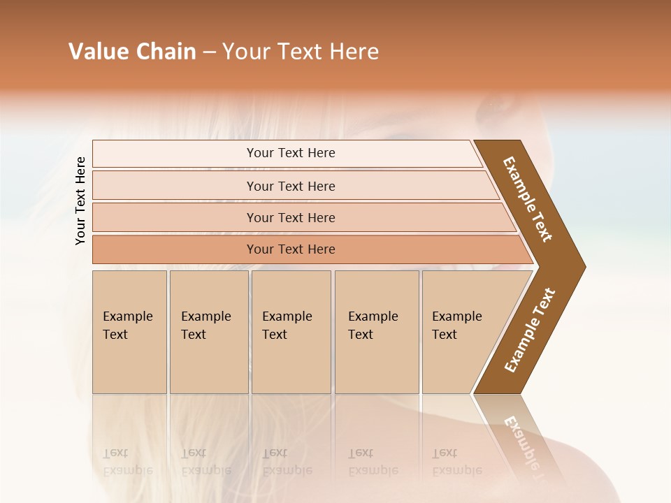 Nurse Assisting Patient Undergoing Mammogram PowerPoint Template