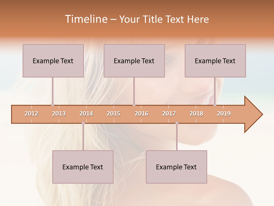 Nurse Assisting Patient Undergoing Mammogram PowerPoint Template