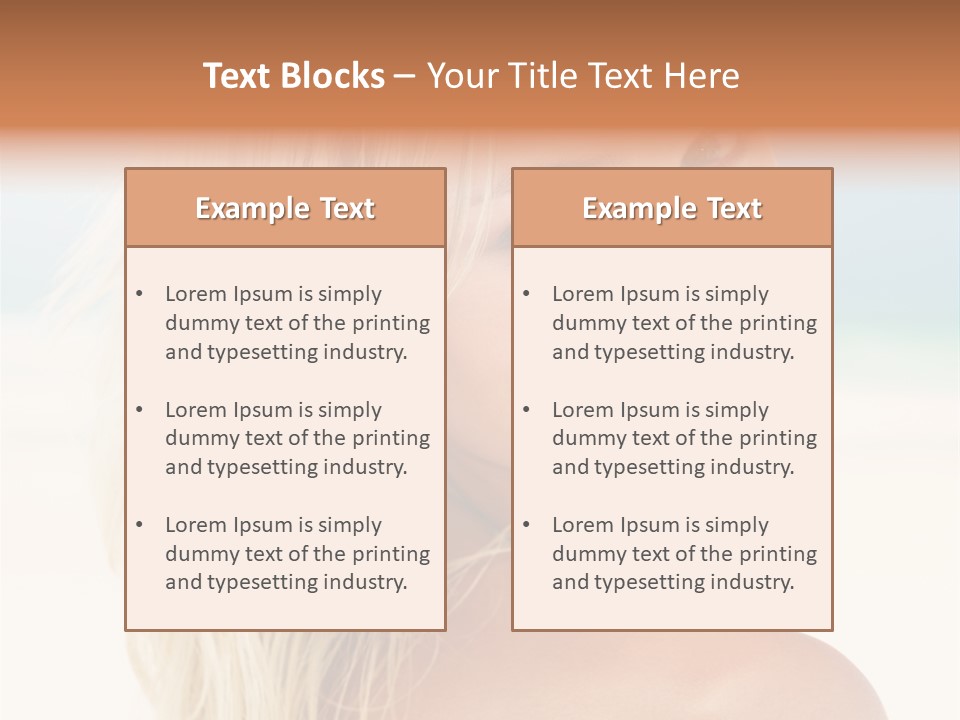 Nurse Assisting Patient Undergoing Mammogram PowerPoint Template
