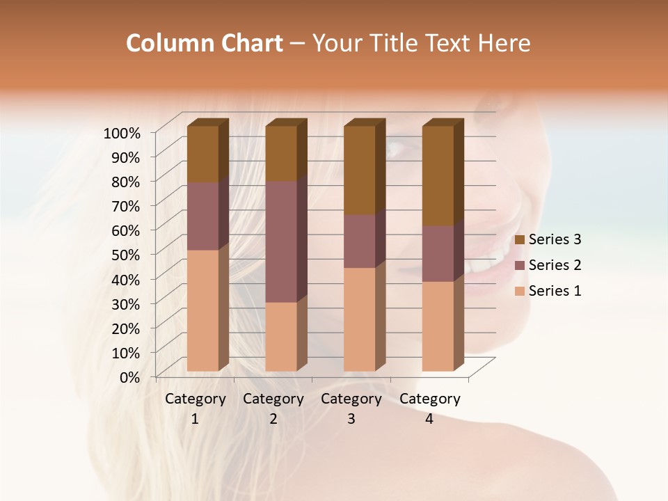 Nurse Assisting Patient Undergoing Mammogram PowerPoint Template