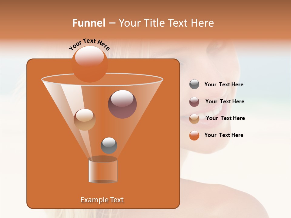 Nurse Assisting Patient Undergoing Mammogram PowerPoint Template