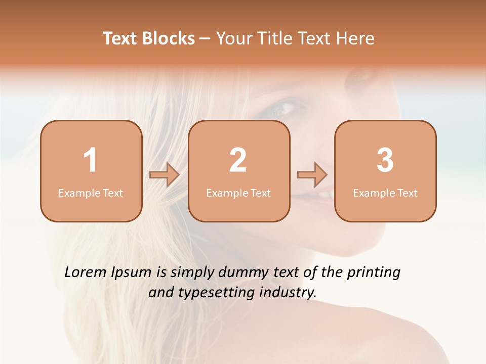 Nurse Assisting Patient Undergoing Mammogram PowerPoint Template