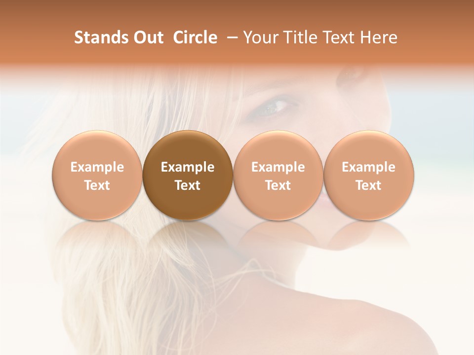 Nurse Assisting Patient Undergoing Mammogram PowerPoint Template