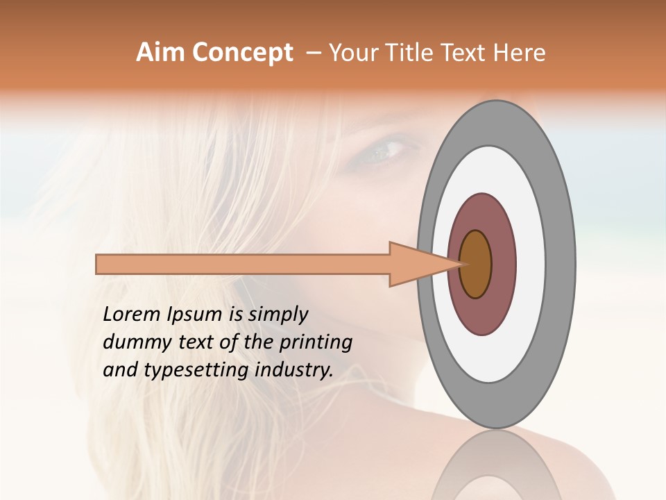 Nurse Assisting Patient Undergoing Mammogram PowerPoint Template