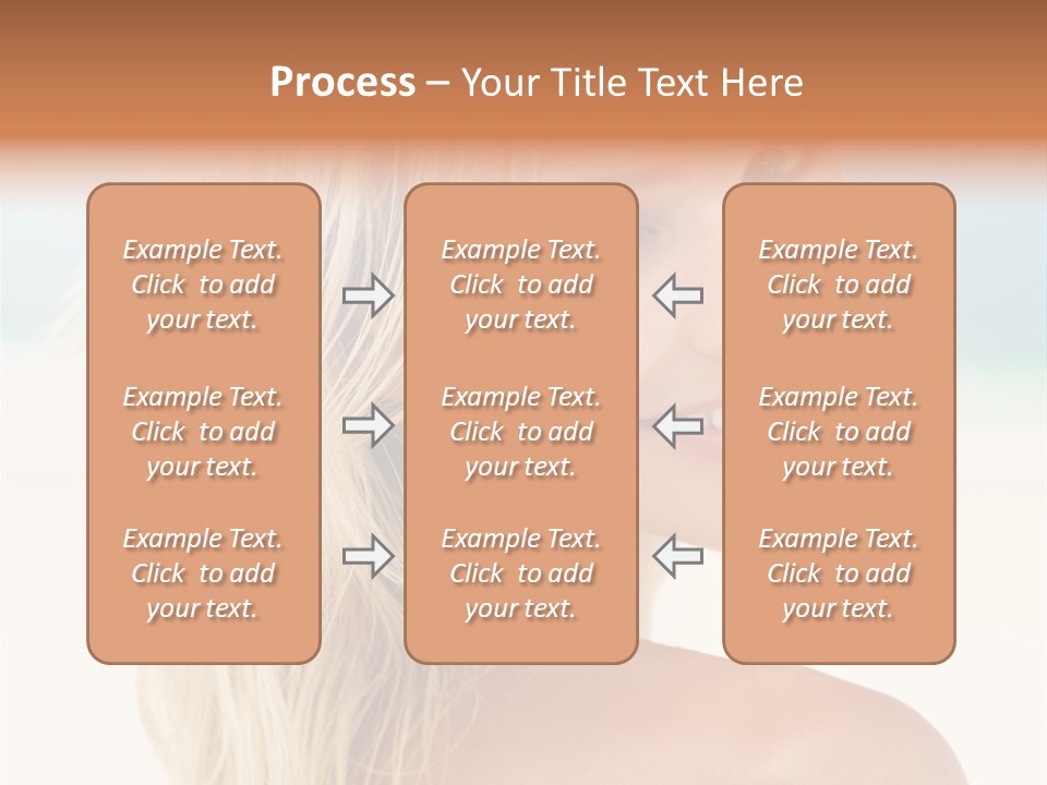 Nurse Assisting Patient Undergoing Mammogram PowerPoint Template
