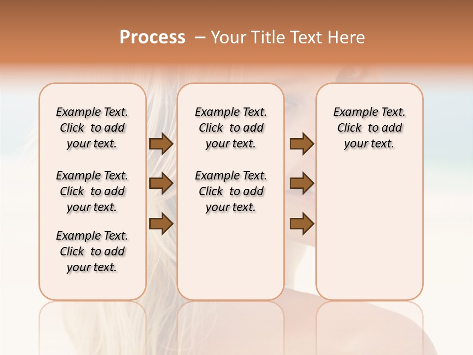 Nurse Assisting Patient Undergoing Mammogram PowerPoint Template