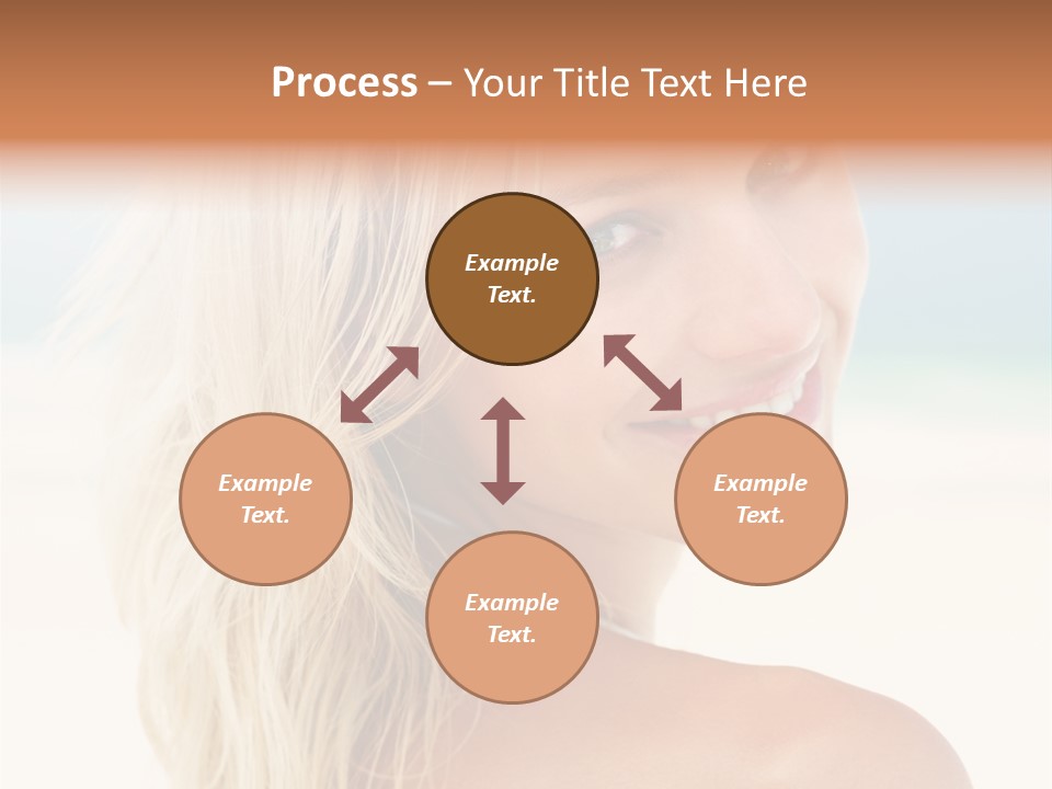 Nurse Assisting Patient Undergoing Mammogram PowerPoint Template