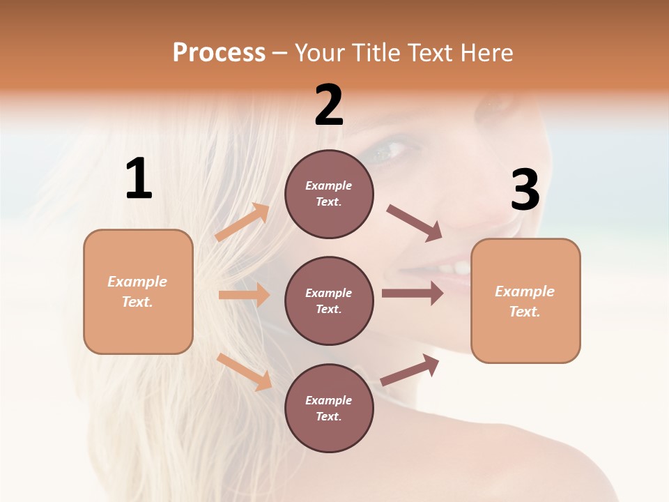 Nurse Assisting Patient Undergoing Mammogram PowerPoint Template