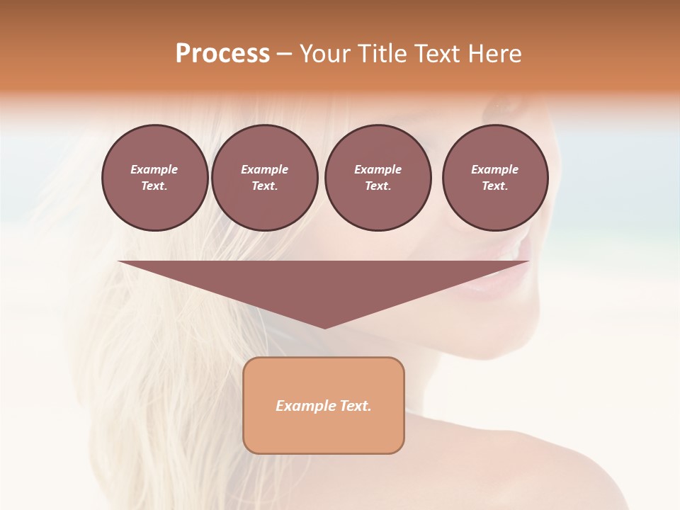 Nurse Assisting Patient Undergoing Mammogram PowerPoint Template