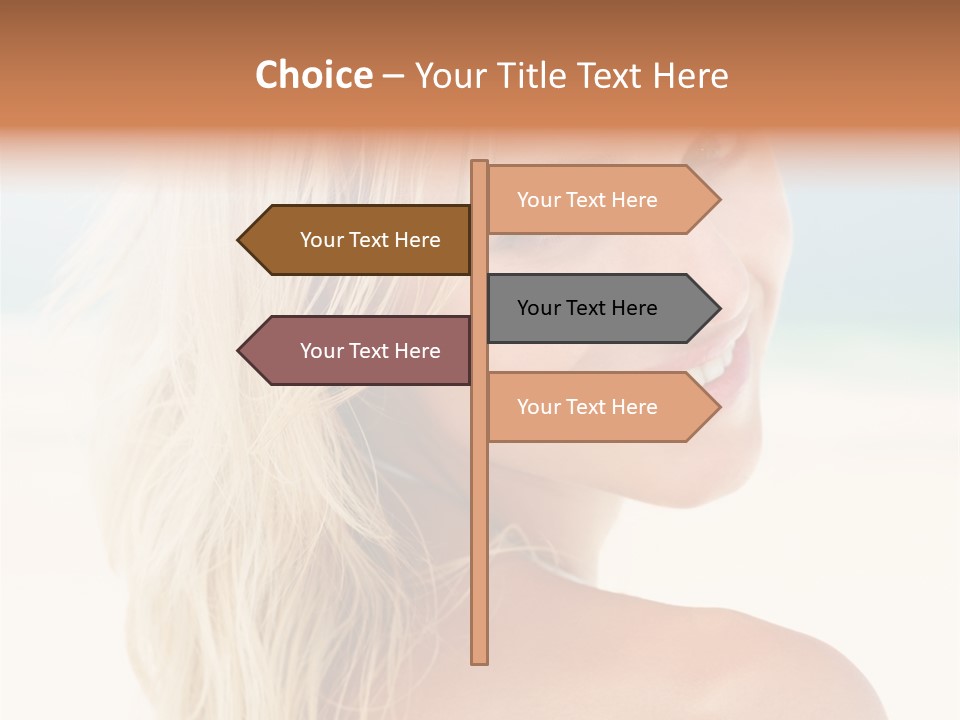 Nurse Assisting Patient Undergoing Mammogram PowerPoint Template