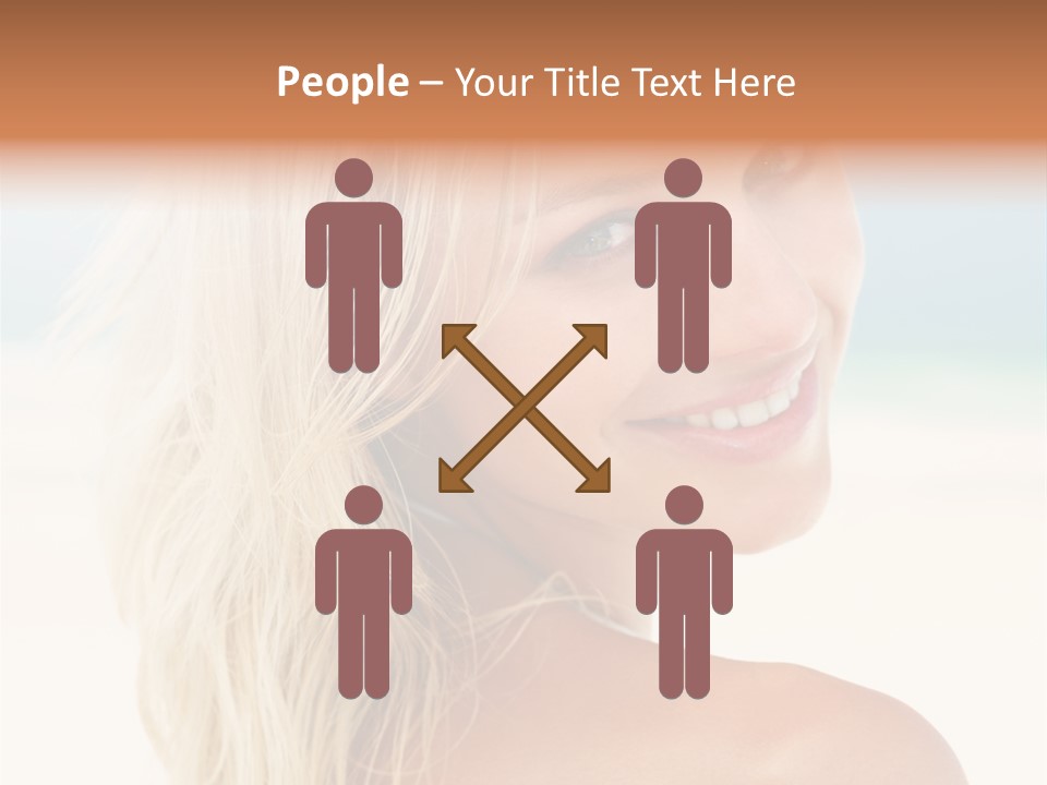 Nurse Assisting Patient Undergoing Mammogram PowerPoint Template