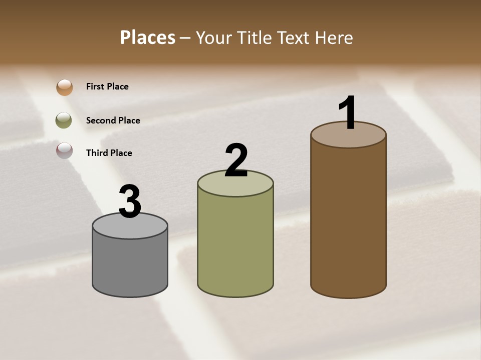 Close Up Of Carpet Samples PowerPoint Template