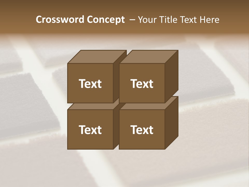 Close Up Of Carpet Samples PowerPoint Template