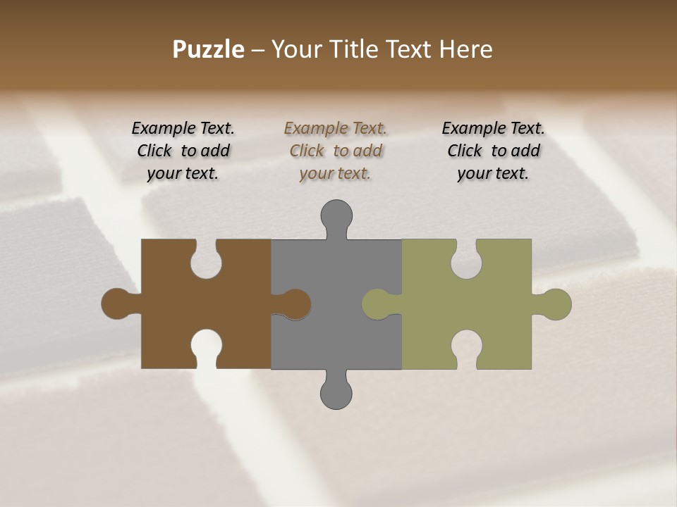 Close Up Of Carpet Samples PowerPoint Template