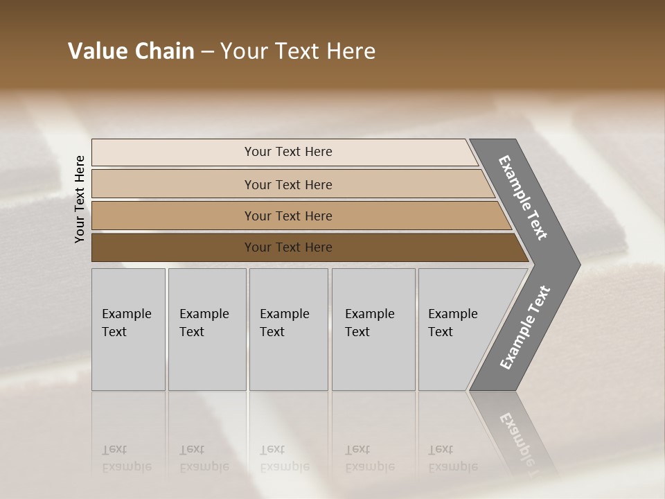 Close Up Of Carpet Samples PowerPoint Template